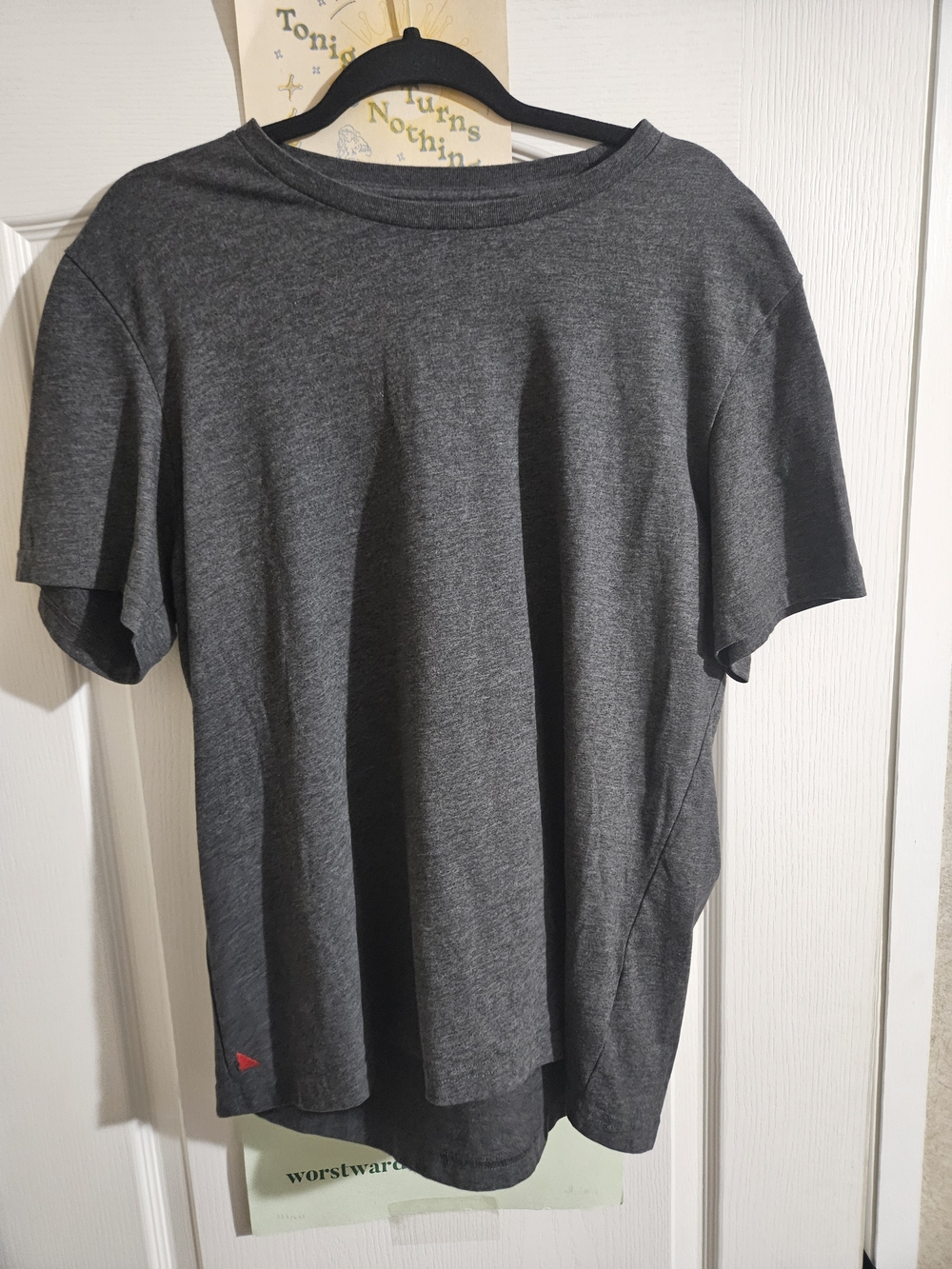 Men's Performance Crewneck T-Shirt - Charcoal Gray